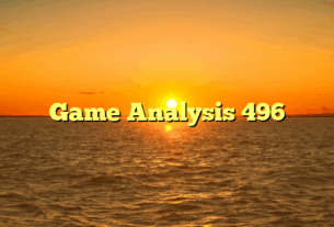 Game Analysis 496