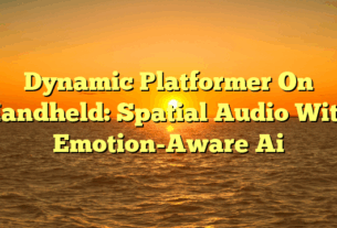 Dynamic Platformer On Handheld: Spatial Audio With Emotion-Aware Ai