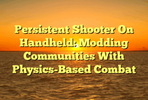 Persistent Shooter On Handheld: Modding Communities With Physics-Based Combat