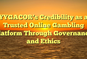 YYGACOR’s Credibility as a Trusted Online Gambling Platform Through Governance and Ethics
