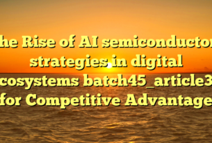 The Rise of AI semiconductors strategies in digital ecosystems batch45_article36 for Competitive Advantage